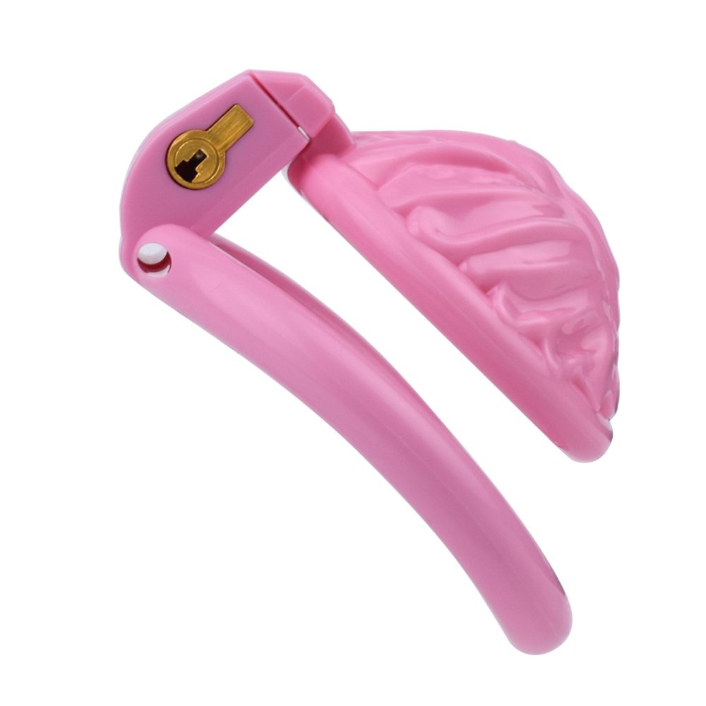 Material: Resin
Cage high: 21mm  ... FAAK - Resin Pussy Chastity Cage - Pink photo-2