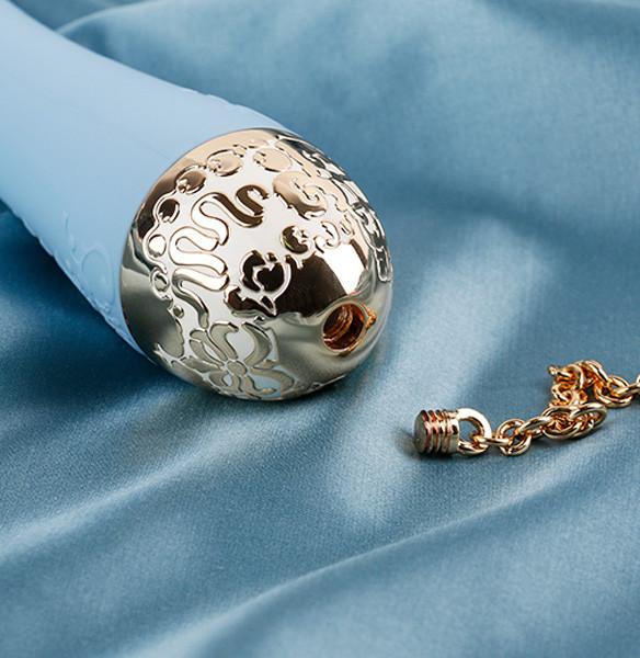 Design inspiration comes from the legend life of Queen Marie... Zalo - Marie Vibrator - Royal Blue photo-18