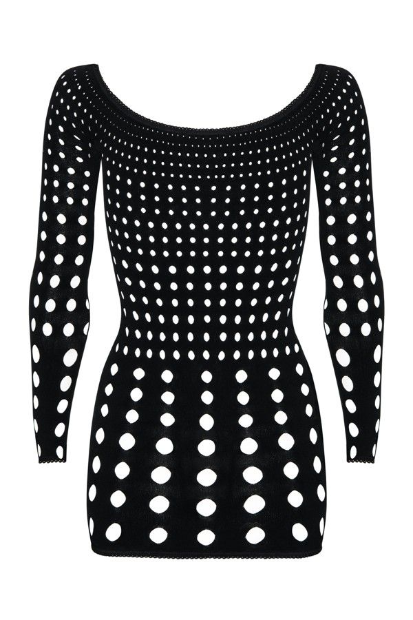 Obsessive - Rocker Dress - Black - S/M/L photo-5