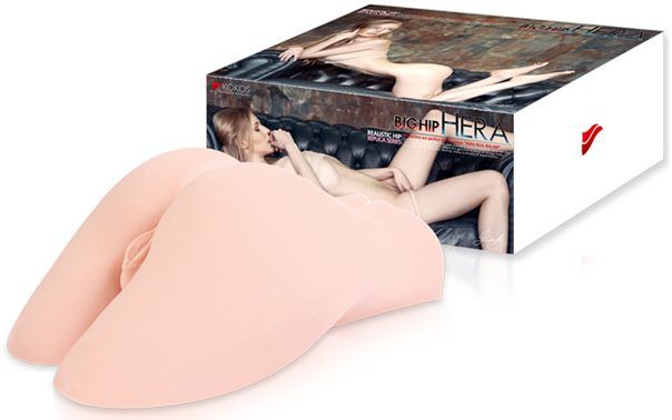A real style product; the size and texture is almost identic... Kokos - Hera Butt - Big Hip Masturbator photo-14