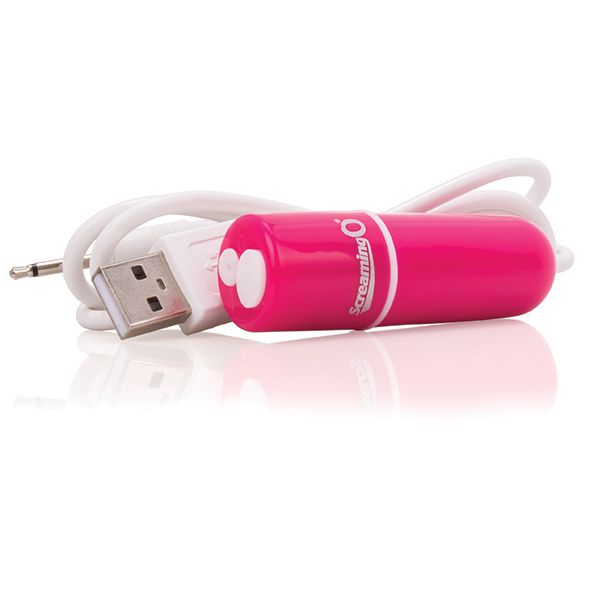 Enjoy powerful portable vibration with Charged Vooom, a uniq... The Screaming O - Charged Vooom Bullet Vibe - Purple photo-4