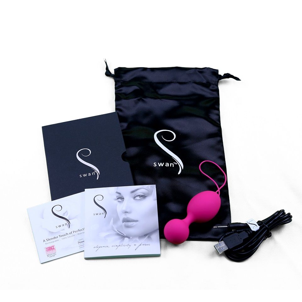 Whether you enjoy working for your pleasure or just laying b... Swan - The Swan Clutch Massager - Pink photo-5