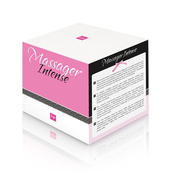 Three soft massaging feet will give you a massage that will ... Lovers Premium - Intense Massager - White photo-4