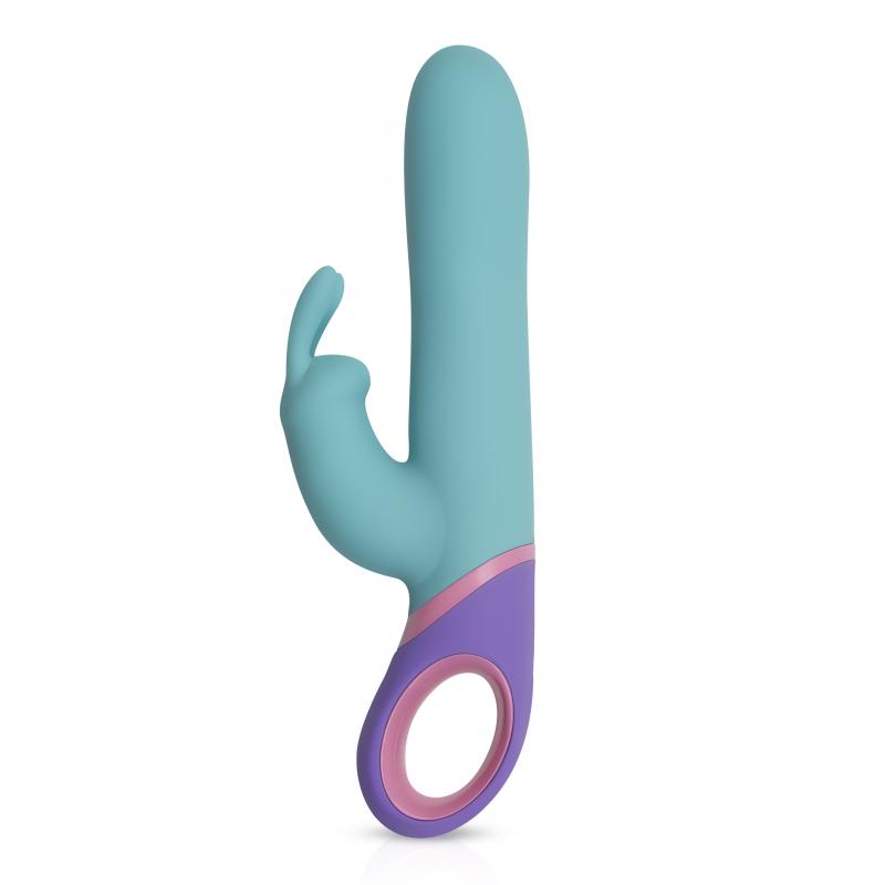 Meta is a colourful addition to the rabbit vibrator collecti... PMV20 - Meta Rabbit Vibrator - Blue photo-5