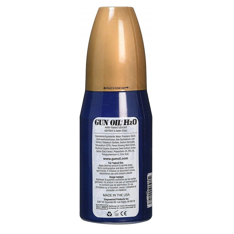 Delivers super smooth, long-lasting glide with a wetter, lig... Gun Oil - H2O Water-Based Lubricant - 237ml photo-2