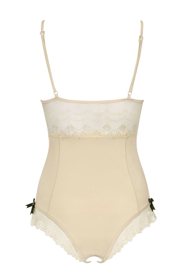 For this night you want something special and unique, so you... Obsessive - Carmelove Teddy - Beige - L/XL photo-8