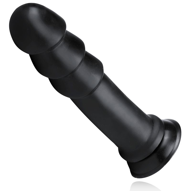 The BUTTR Dildo equals great pleasure! The XXL dildo has a r... BUTTR - MadBull Muzzl Dildo - Black photo-3