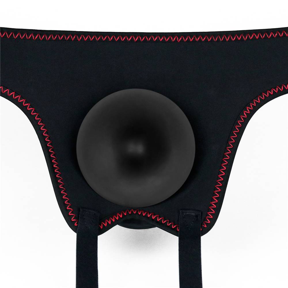 Built to deliver the most lifelike satisfaction, the Soft st... Lovetoy - Easy Strapon Set w Balls 7.5'' - Black photo-11