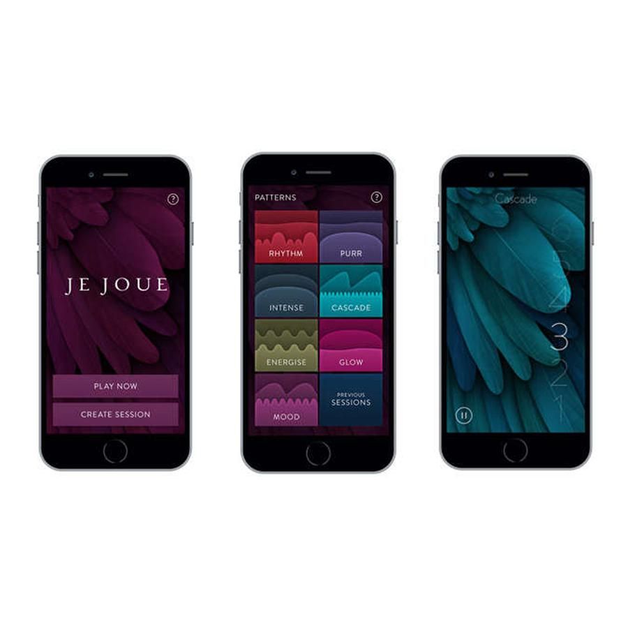 Discover multi-sensual pleasure with the world’s first dual-... Je Joue - Nuo Vibrating Butt Plug - Black photo-5