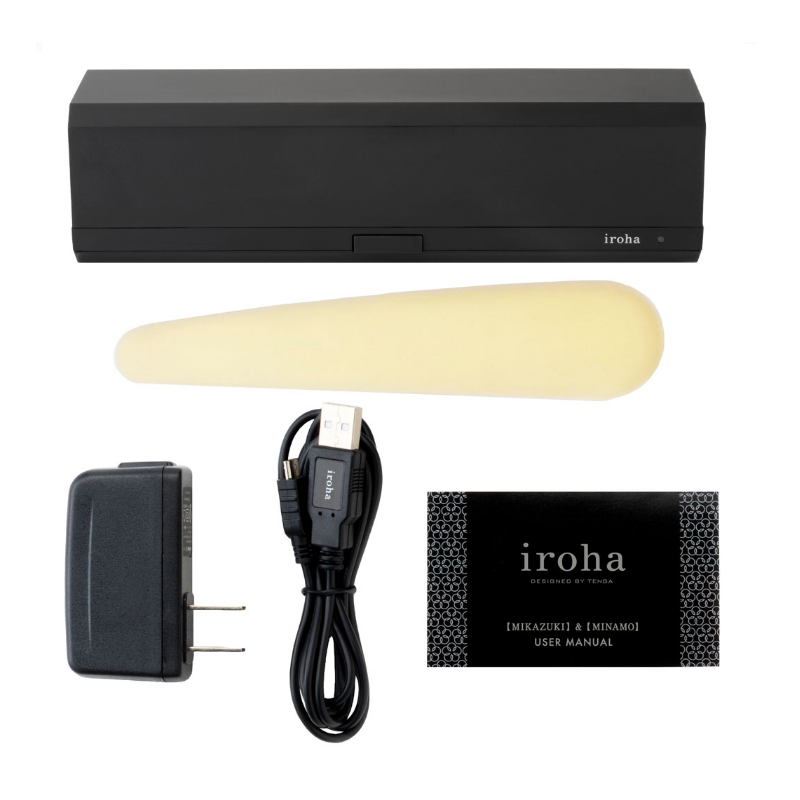A new addition to the Tenga Iroha family. With its sensually... Iroha - Fit Mikazuki Massager - Beige photo-10