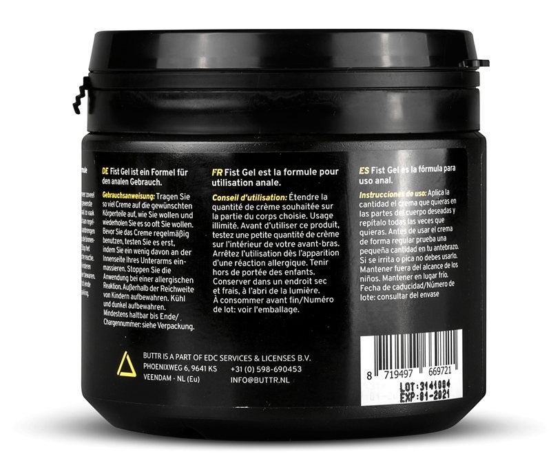BUTTR Fisting Gel is ideal for use in fisting and anal penet... BUTTR - Fisting Gel - 500ml photo-4