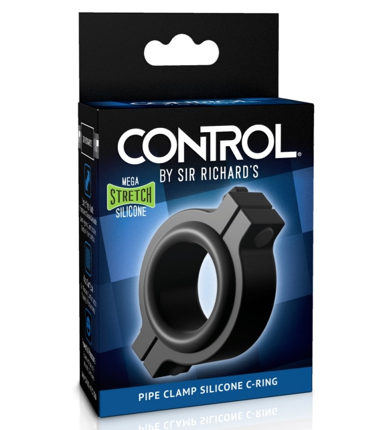 Crafted with the power to influence, CONTROL offers measured... Pipedream - Control Pipe-Clamp C-Ring - Black photo-4