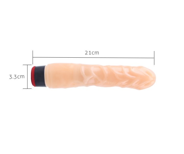 Material:TPR or T-Skin
Product Size:21cm.¢3.3cm
Product Weig... Chisa - 8″ Vibe Cock - Flesh photo-6