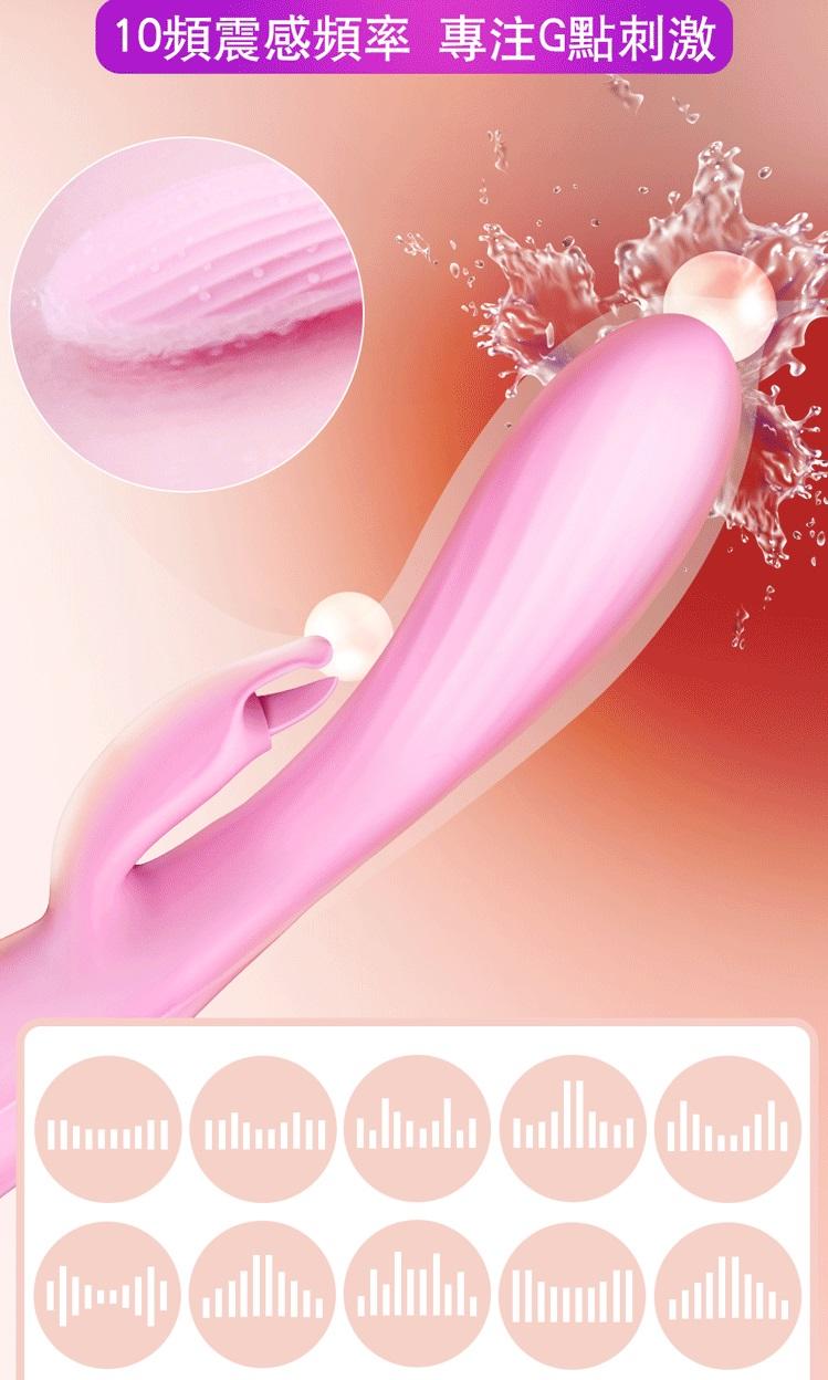 Introducing the Erocome Triangulum 3-in-1 Vibrator, a ground... Erocome - Triangulum - Pink photo-13