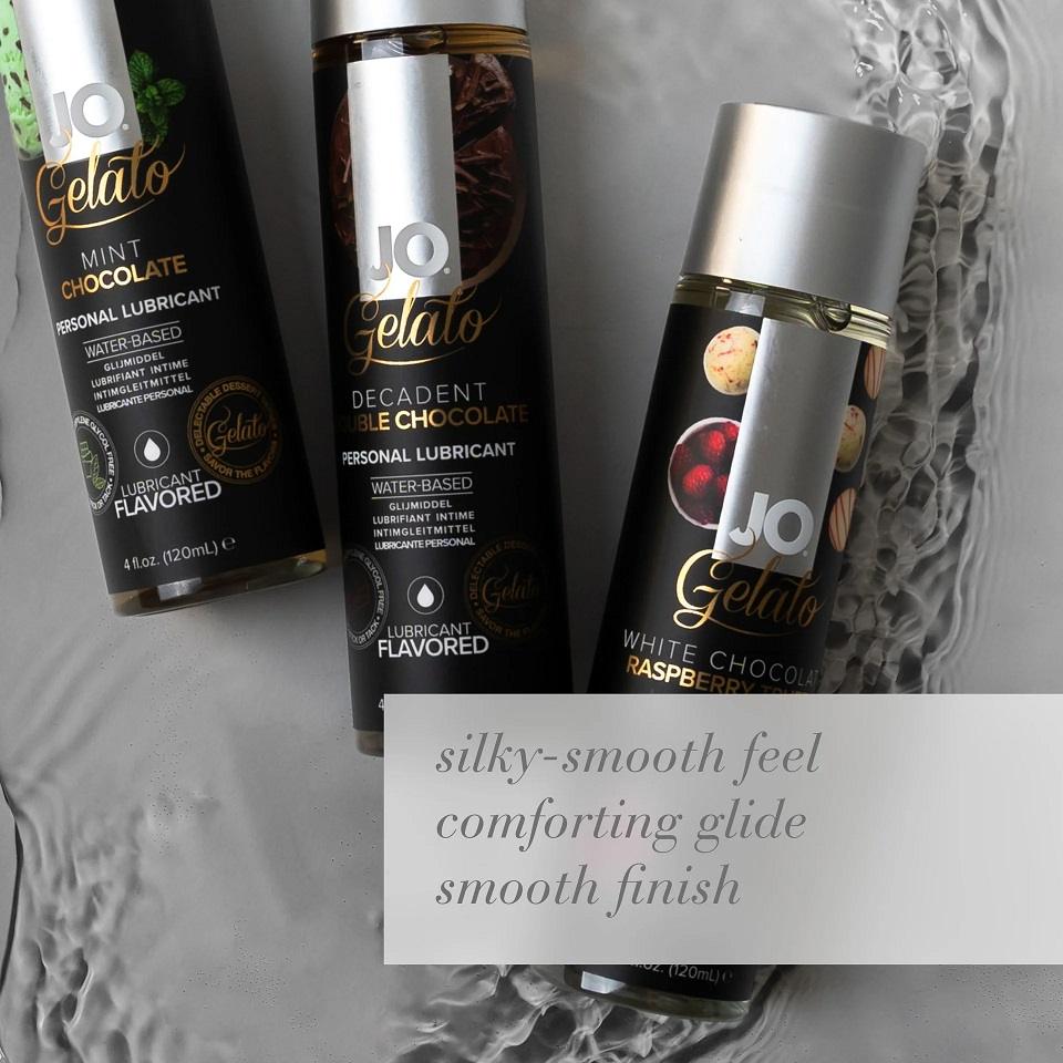 JO Gelato Decadent Double Chocolate combines milk and dark c... JO - Gelato Double Chocolate Lubricant - 30ml photo-3