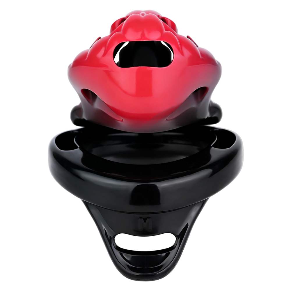 FAAK - Dragon Resin Chastity Cage S - Black photo-7