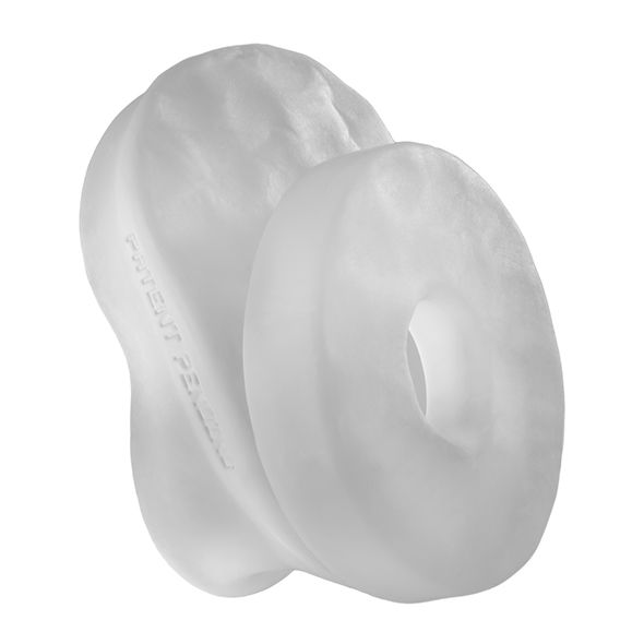 This hot new sex toy provides more "cushion for the pus... Perfect Fit - Base & Donut Bumper Stretcher - Clear photo-3