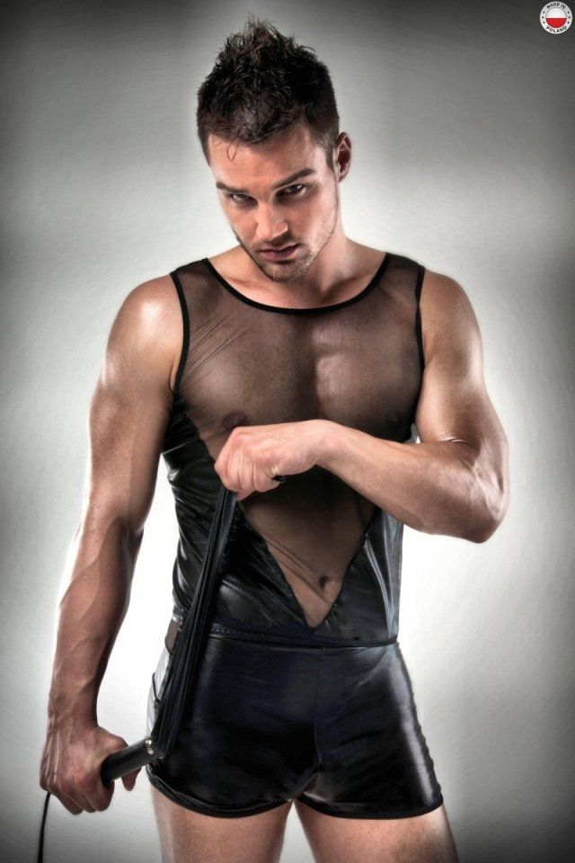 Unusual cut and perverse character - an ideal solution for m... Passion - Men's Set 016 - Black - S/M photo-3