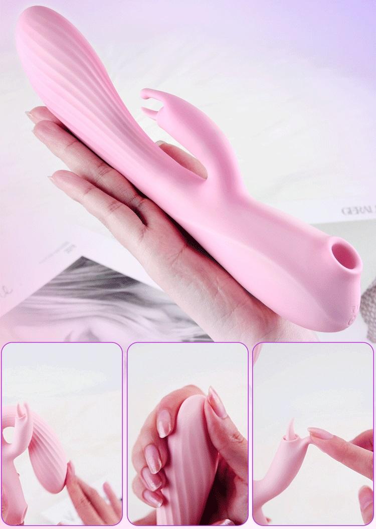 Introducing the Erocome Triangulum 3-in-1 Vibrator, a ground... Erocome - Triangulum - Pink photo-11