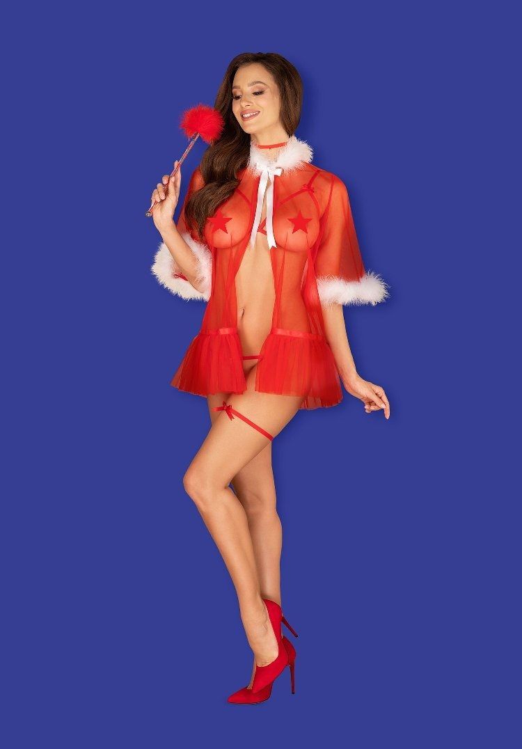 You’ve got a lot of spicy fantasies in your mind and you don... Obsessive - Santasia Tickler - Red photo-3