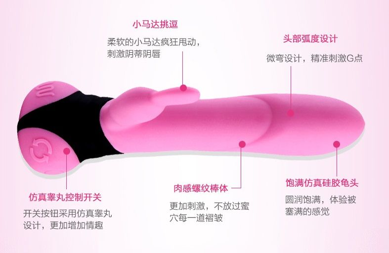 這款產品好似撒歡的兔子,創新波湧系統從上到下按摩陰道每個部位!感官盛宴等您來玩,盡情享受與分享吧!這是市面上唯一擁有旋轉... Adrien Lastic - Mini Bonnie 迷你旋轉兔子震動棒 - 紅色 照片-24