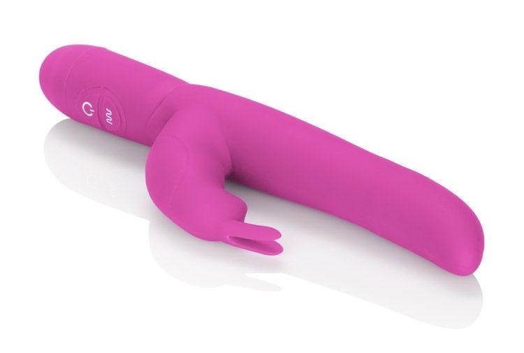 The Posh 10-Function Bounding Bunny is a super-slim, seamles... CEN - Posh Bouncing Bunny Rabbit Vibrator - Pink photo-6