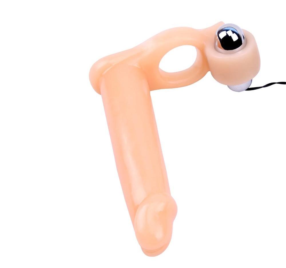 Material:TPE
Product Size:15.5cm . Φ3cm
Product Weight:0.170... Chisa - Vibration Triple Stimulator Sleeve w/ Dildo photo-4