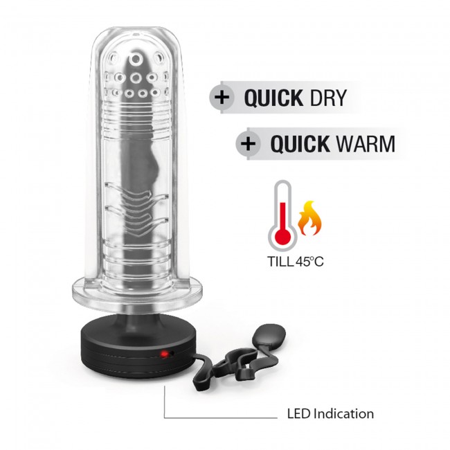 Dorcel Quick Warm is a heating rod specially designed to war... Dorcel - Quick Warm - Black photo-2
