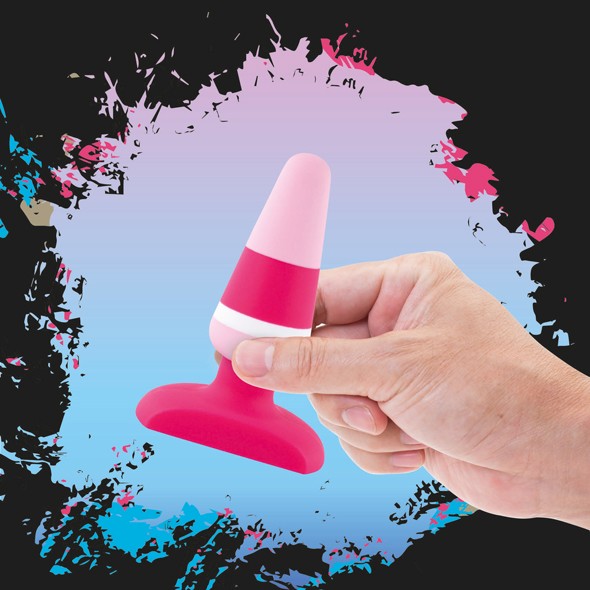 Plugz is a series of beautiful butt plugs that are made of h... FeelzToys - Plugz Butt Plug - Pink photo-2