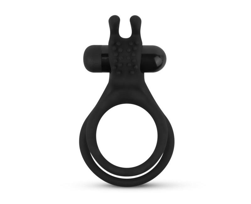This powerful cock ring is the perfect stimulant for you and... Easytoys - Share Vibro Ring - Black photo-4