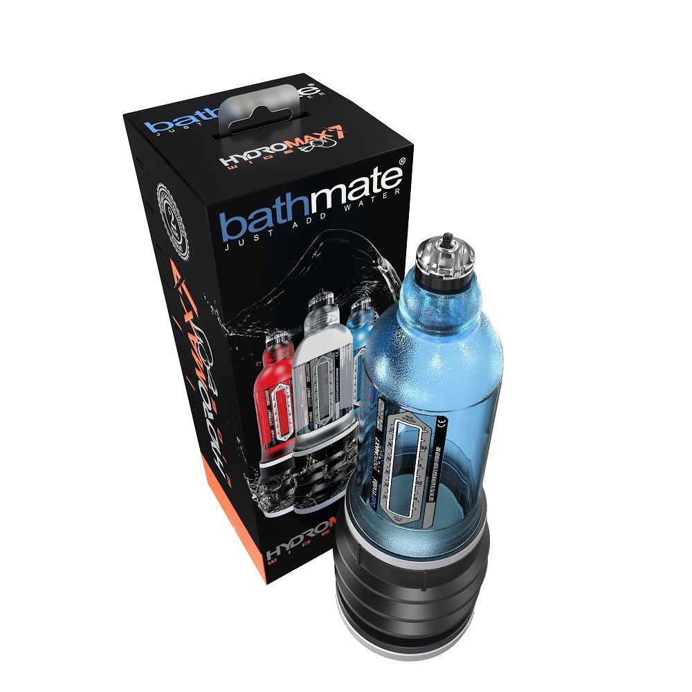 Designed for a penis size of up to 5-7" when erect, the... Bathmate - Hydromax 7 Wide Boy - Blue photo-4
