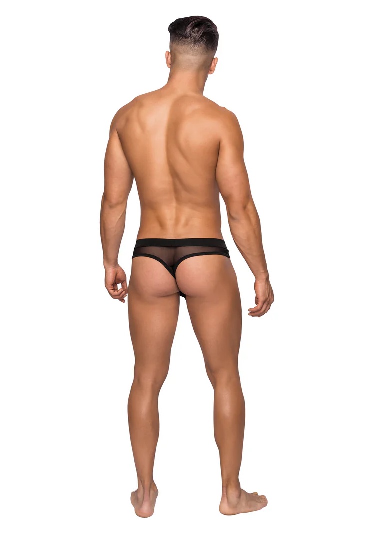 Male Power - Hose Thong - S/M - Black photo