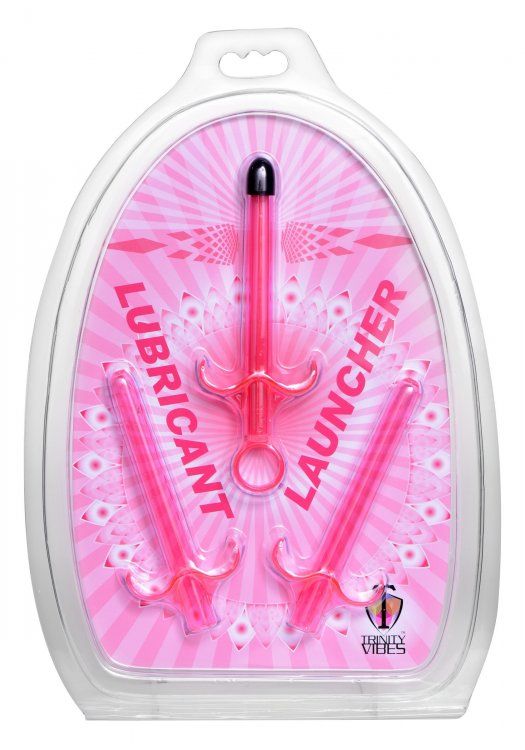 Load it up and shoot it out, it is as simple as that! The lu... Trinity Vibes - Lubricant Launcher 3 Pack - Pink photo-2