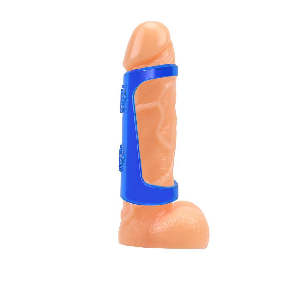 Material:TPE
Product Size:7.6cm . Φ3.5cm
Product Weight:0.00... Chisa - Double Girth Cages - Clear photo-4