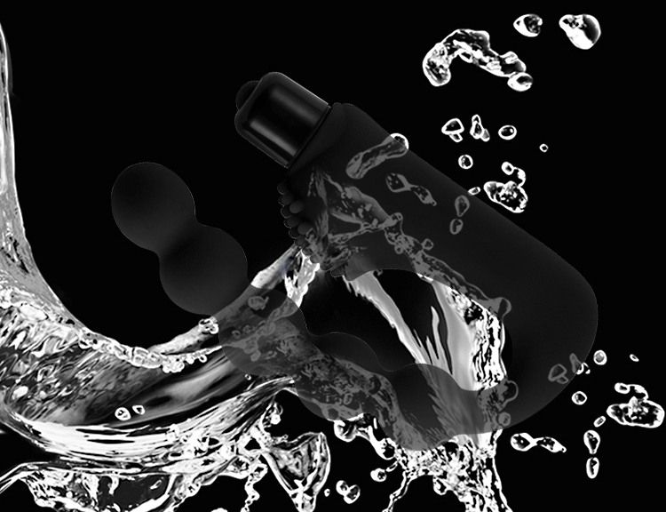 Lovetoy - Anal Indulgence Power Beads - Black photo-3