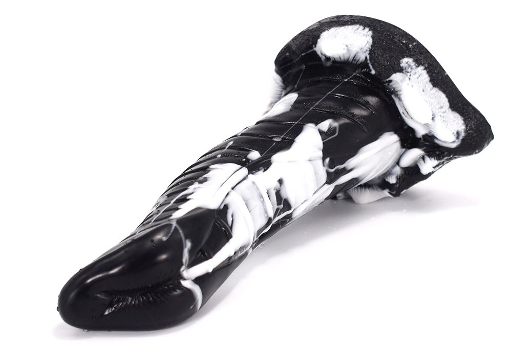 Unusual anal dildo, softness, skin-friendly and flexible
Ma... FAAK - Alien Curved Dildo - Black/White photo-7