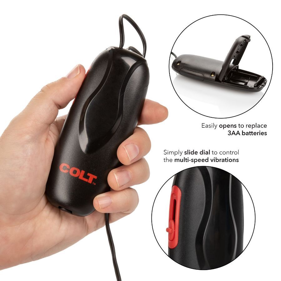 Versatile vibrating stimulators don’t get any better than CO... CEN - Colt Turbo Bullet - Silver photo-3