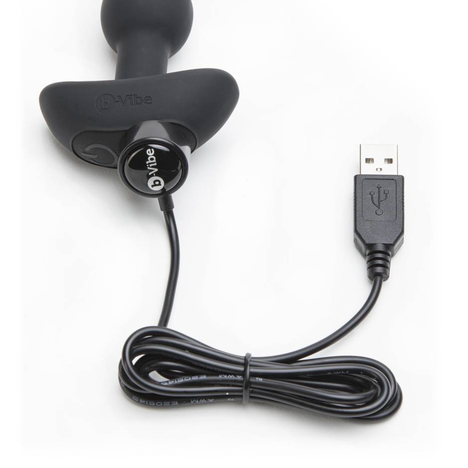 B-Vibe - Triplet Anal Beads - Black photo-15