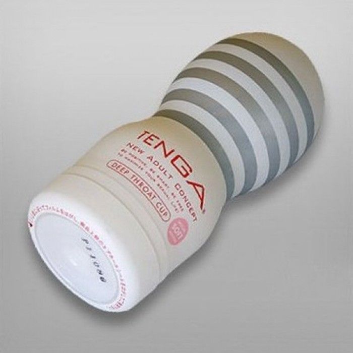 The ultimate and delicious deep throat experience, with soft... Tenga - Deep Throat Cup Soft - White photo-3