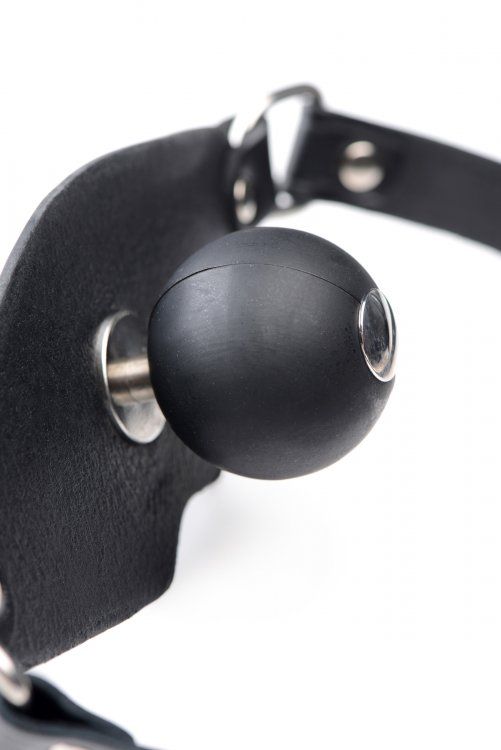 (ARC)Master Series - Toilet Paper Ball Gag - Black photo-4