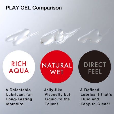Tenga - Play Gel Natural Wet Red Lube - 160ml photo