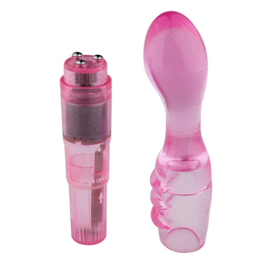 This is a Novel design G-Spot Vibe with a ON/OFF Vibrating.&... Aphrodisia - Rocket Ticklers G Spot Massager - Pink photo-3