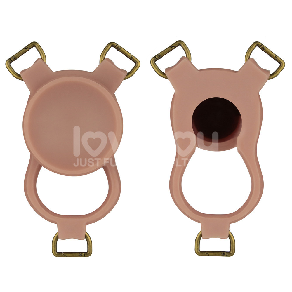 Lovetoy - Ingen 空心穿戴式 9'' 假陽具套裝 大碼至加加大碼 - 肉色 照片-5