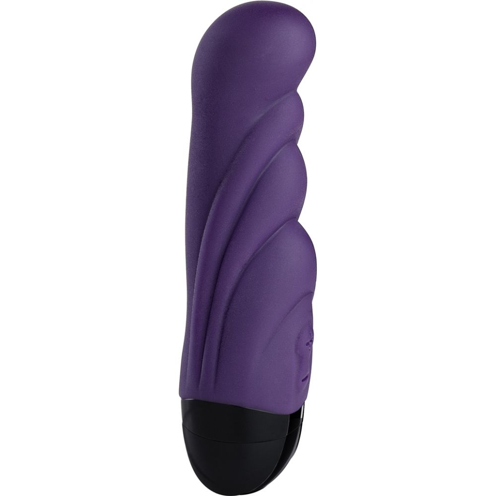 Seriously gorgeous, high-quality smooth silicone multispeed ... Fun Factory - Vibe Meany - Dark Violet photo-2