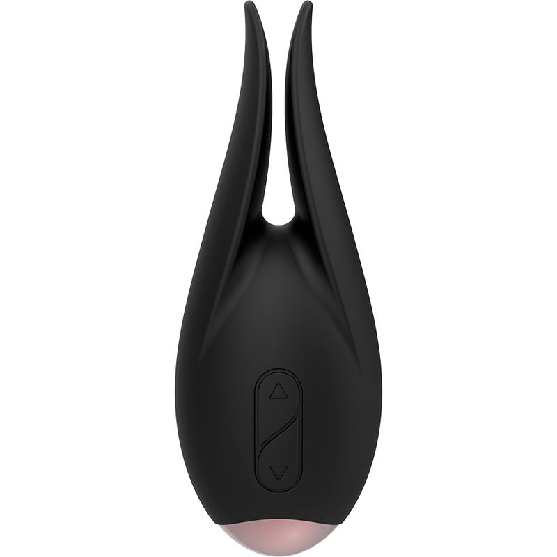 If you like clitoral stimulation with a soft, silky and powe... Coquette - Thin Clitorial Stimulator - Black photo-2