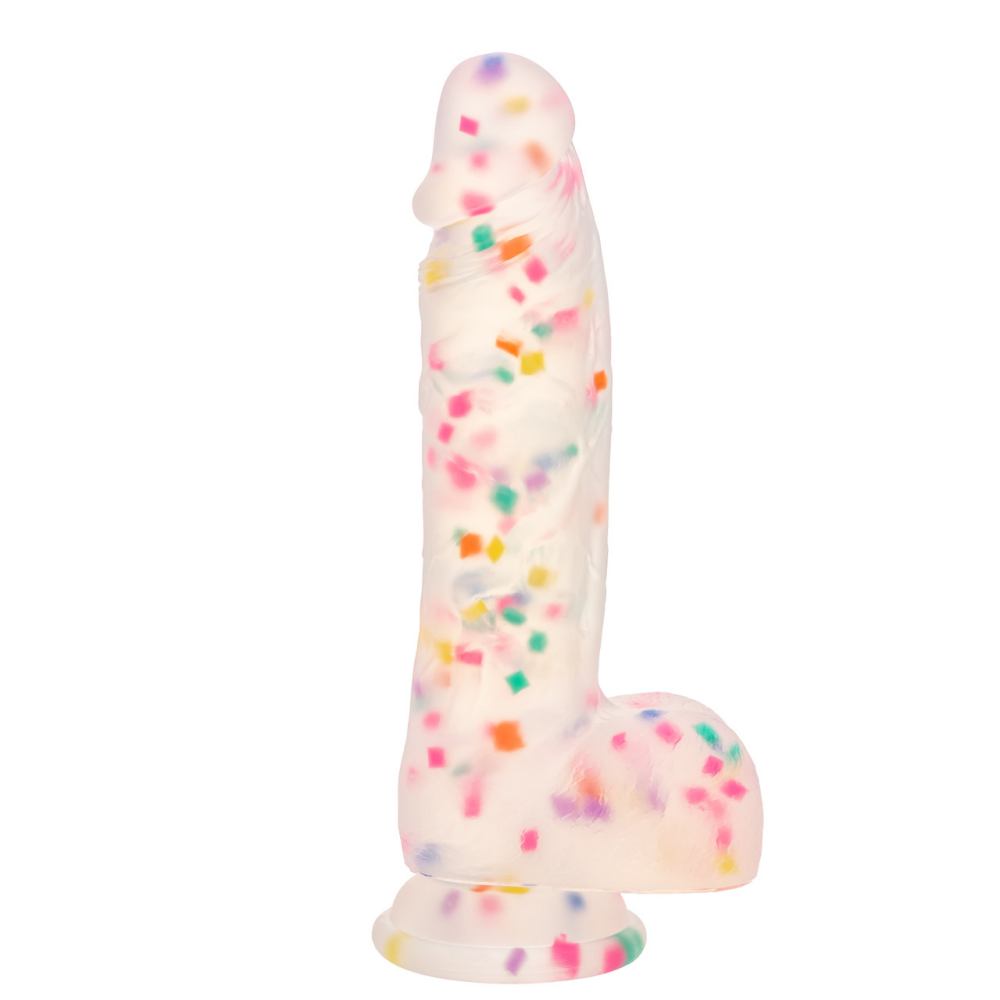 CEN - Party Boy 优质液态矽胶透明仿真阳具6" - Clear 照片-3