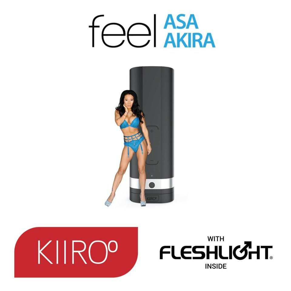 Kiiroo - Onyx 2 Teledildonic Masturbator Asa Akira - Black photo-2