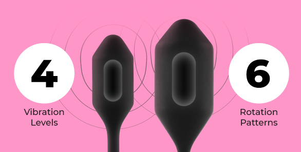 Sensation seekers rejoice! Get ready to meet our multi-sensa... B-Vibe - Vibrating Snug & Tug M - Black photo-5