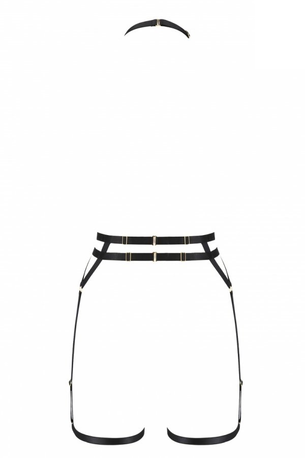 Denira is an extremely sensual piece of clothing that can be... Passion - Denira Harness - Black photo-6