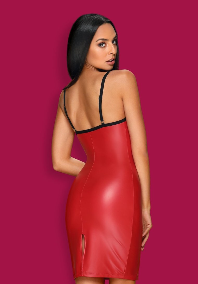 Redella is a racily sexy dress – apart from the black versio... Obsessive - Redella Dress - Red - L/XL photo-6